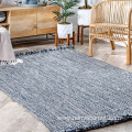 Farmhouse living room Indoor Outdoor tassel rugs